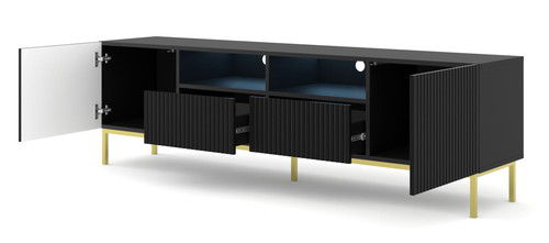 RAVENNA B RTV2D2S Czarny Czarny RamaZłota Funkcja.jpg