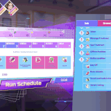 New Run Schedule UI