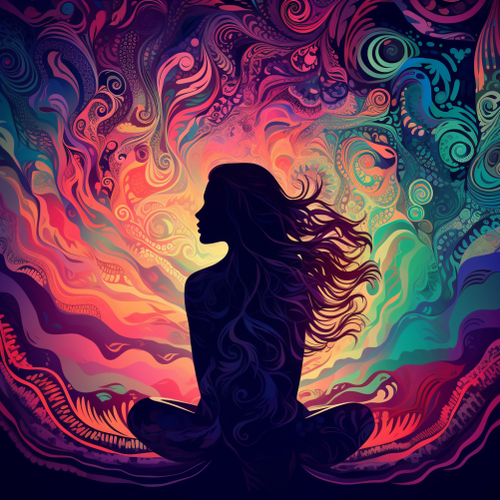 goddesswhite a silhouette of a person meditating surrounded by 0c442bf0 aaa0 4a4f b1f9 df300a0b47c3.png