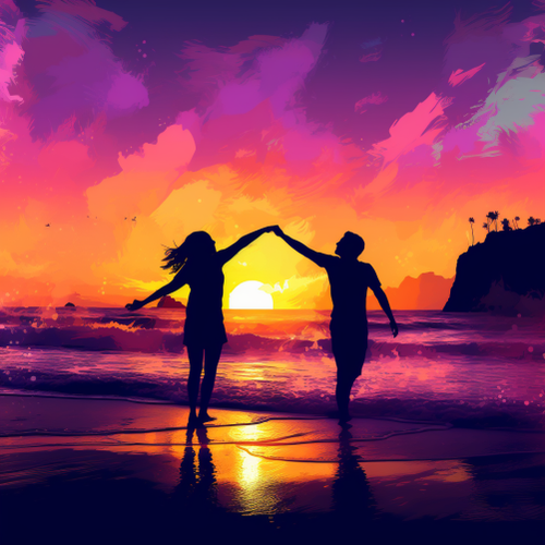 goddesswhite Create a silhouette image of a man and a woman hol bb9049b9 35fd 45fe 9ea4 f055b2630dd1.png