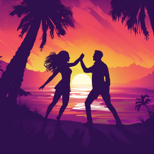 goddesswhite Create a silhouette image of a man and a woman hol 7b6003e6 bc42 4bf7 ae09 f3af1f63ff49.png