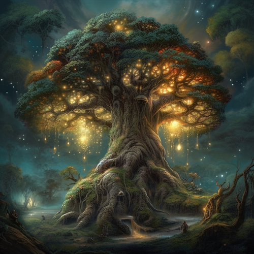 goddesswhite Create a surreal and fantastical landscape that fe 97943455 3858 4779 8315 e92ac0e9c534.png