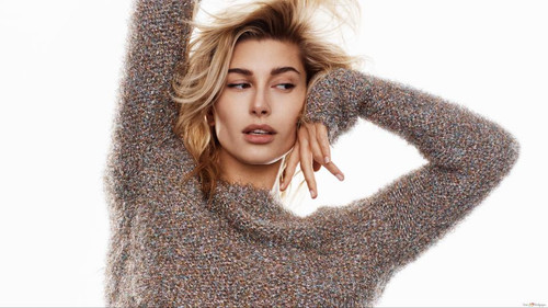 5k schattige hailey baldwin blond amerikaans model behang 960x540 43
