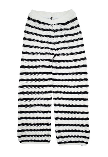 manila grace kids pantalone in maglia righe bambina a.jpg