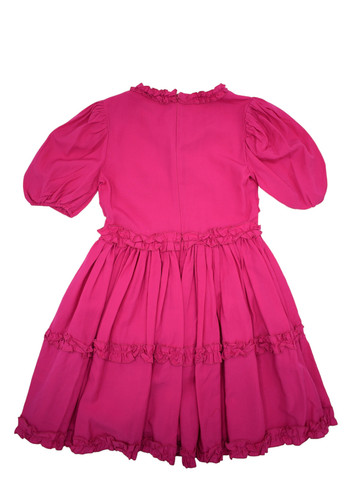 manila grace kids abito in cotone fucsia bambina b.jpg