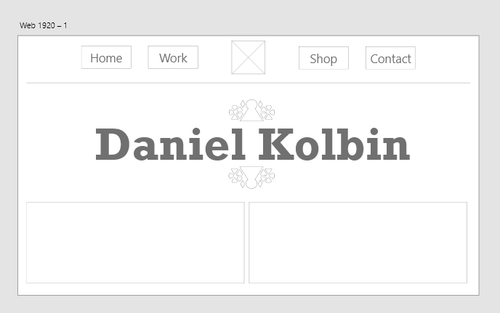 Wireframe (work in progress)