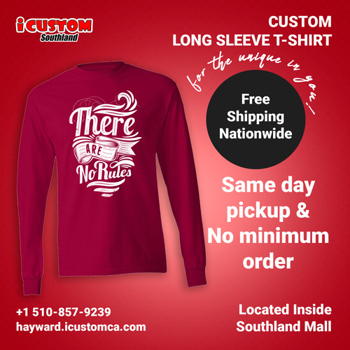 Customize Long Sleeve T-shirt - iCustom Hayward.jpg