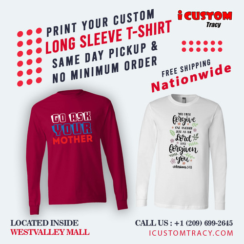 Customize Long Sleeve T-shirt - iCustom Tracy.jpg