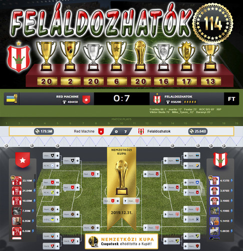 Nemzetközi kupa Döntő 86.Szezon (114.Kupa)