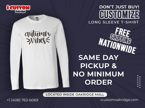 Buy Customized Long Sleeve T Shirts from iCustom Oakridge.jpg