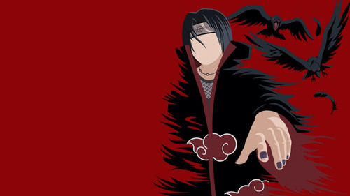 itachi uchiha naruto minimal art red background 5k 1920x1080 7749.jpg