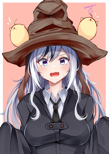  manjuu elbe and sorting hat azur lane and 1 more drawn by irohara 5caf63a9cea850d8cf165bb764798612.jpg