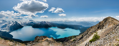 Scenery Mountains Sky Canada Lake Clouds Squamish Lillooet British Columbia Nature 12225x4733.jpg