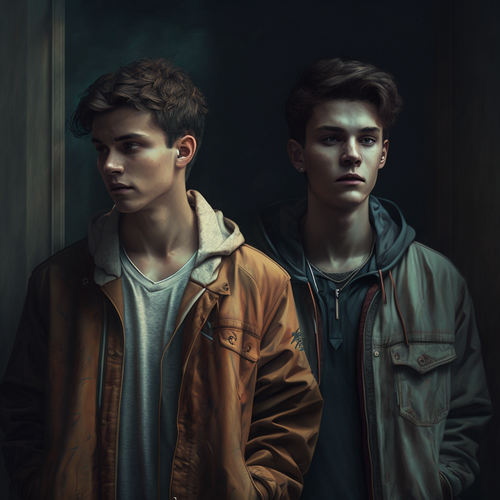 rafgiacobbi Two 20 year old young men dressed casually realisti f1baf2e7 a5ea 47e7 ada5 ddb004cb2b94.png