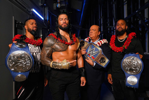 the bloodline roman reigns usos paul heyman.jpg