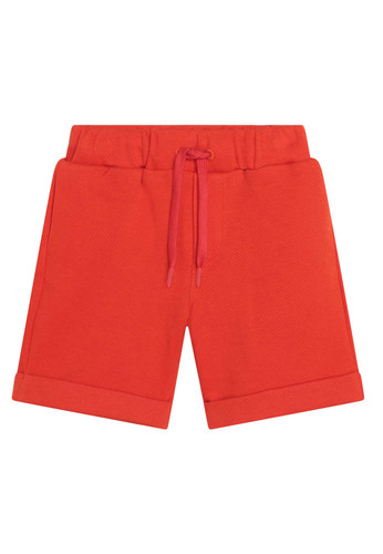 kenzo kids bermuda in felpa arancio bambino a.jpg