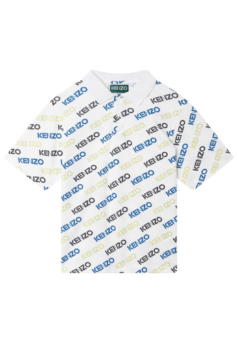 kenzo paris kids polo allover bianca ragazzo a.jpg