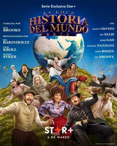La Loca Historia del Mundo Parte 2 Poster.webp