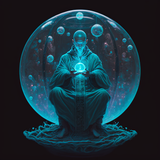 BillyMaze a man meditating facing forward floating in mid air w 31e57be7 5072 4191 9d80 c6517159fda1