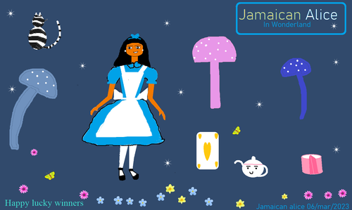 Jamaican Alice In Wonderland ear in brown.png