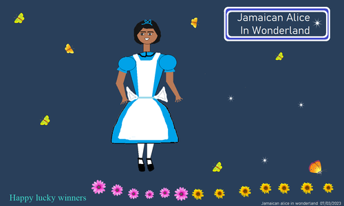 Jamaican alice nice smile afro hair.png
