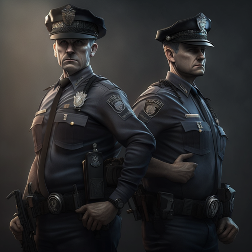 rafgiacobbi two policemen in uniform and holstered gun realisti c6bfcc06 1de9 4ee7 848a 68aeab7afd68.png
