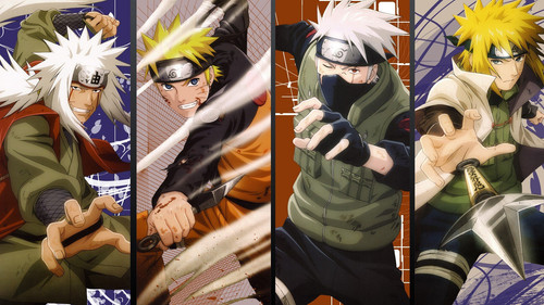Naruto Shippuden kunai anime Minato Namikaze Uzumaki Naruto Kakashi Hatake Jiraiya 1920x1080.jpg