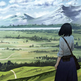 anime 720x1280 girl castle 4k 18919