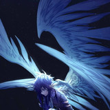 desktop wallpaper dark big wings angel fantasy anime 720x1280 girl or boy angel