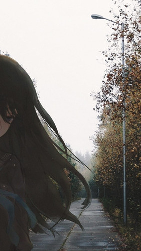 desktop wallpaper 720x1280 anime girl sad expression black hair for galaxy s3 galaxy note ii galaxy .jpg