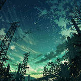 desktop wallpaper 150 anime sky ideas anime scenery scenery scenery 720x1280 for your mobile tablet 