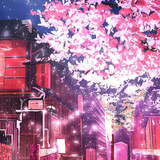cherry tree anime 5d 720x1280