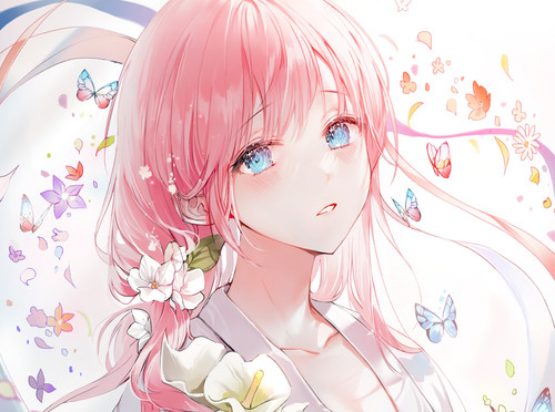 beautiful anime girl face portrait pink hair anime 49020.jpg