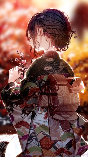 kimono dress anime girl 4k cw 720x1280.jpg