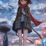 girl umbrella anime 151317 168x300