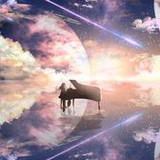 piano silhouette space 156662 168x300