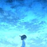 girl rain anime 153417 168x300
