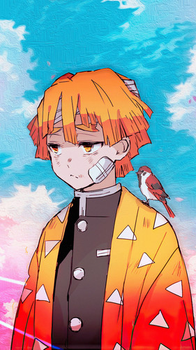 kimetsu no yaiba zenitsu agatsuma anime boy 4k a3 720x1280.jpg