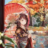 girl umbrella anime 141010 168x300