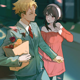 loid forger shopping yor forger romance spy x family anime couple anime 49751