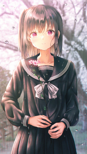 sad anime girl crying tears raining anime 49110.jpg