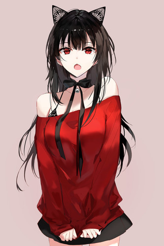 red top hot anime girl original.jpg