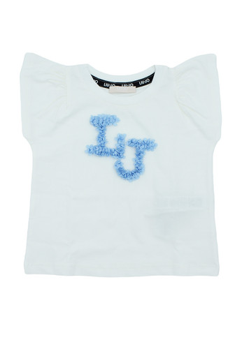 liu jo baby t shirt logo tulle celeste bimba a.jpg