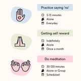 Brown Pink Playful Illustration Self Care Infographics (4)