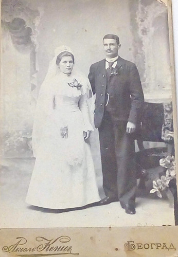 mladenci atelje kenig beograd 1900godine slika O 236175897.jpg