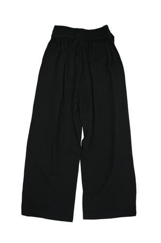 manila grace kids pantalone morbido nero ragazza b.jpg