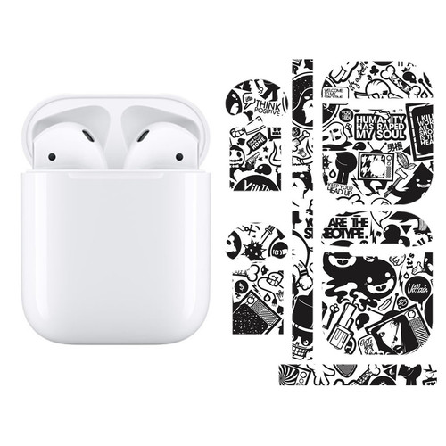 Airpods B&WGraffiti