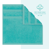 4 SIZE TURQUOISE BLUE