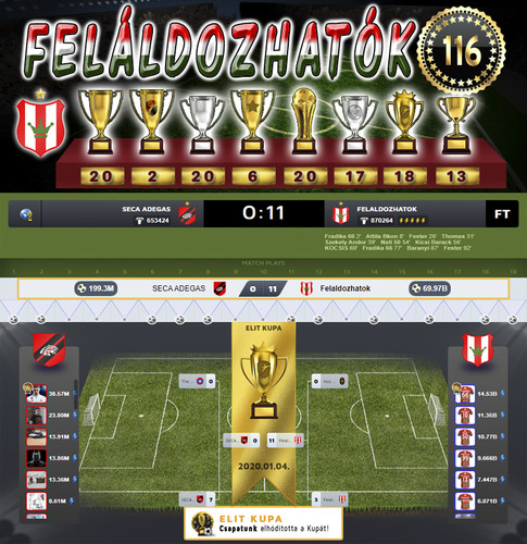 Elit Kupa 86.Szezon Döntő (116.Kupa)