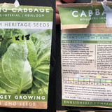 Spring Cabbage English Seed Company Wheelers Imperial